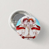 Hetalia Noord- en Zuid-Italië Button (Voorkant /achterkant)
