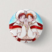 Hetalia Noord- en Zuid-Italië Button (Voorkant)