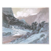 Hetch_Hetchy_Side_Canyon, door William_Keith (mod) Foto Afdruk (Voorkant)