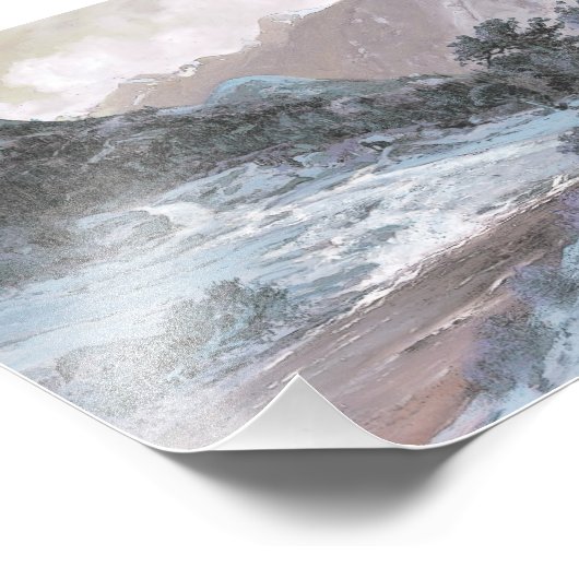 Hetch_Hetchy_Side_Canyon, door William_Keith (mod) Foto Afdruk (Hoek)