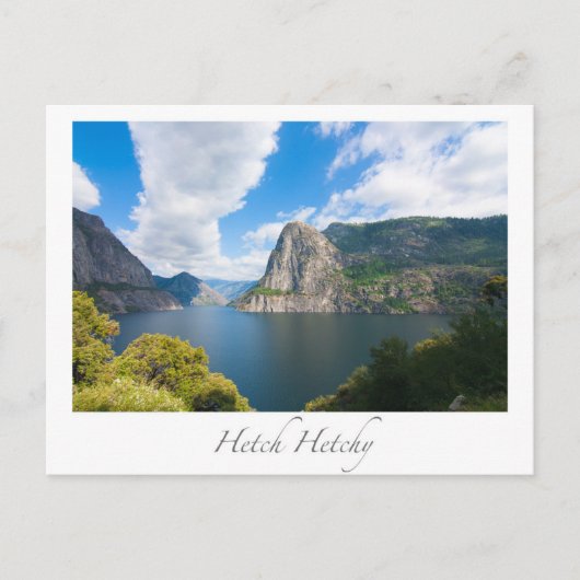 Hetch Hetchy Yosemite Postcard Briefkaart (Voorkant)