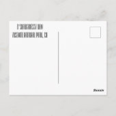 Hetch Hetchy's O'Shaughnessy Dam in Yosemite Briefkaart (Achterkant)