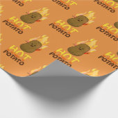 Hete Aardappel Cadeaupapier (Hoek)