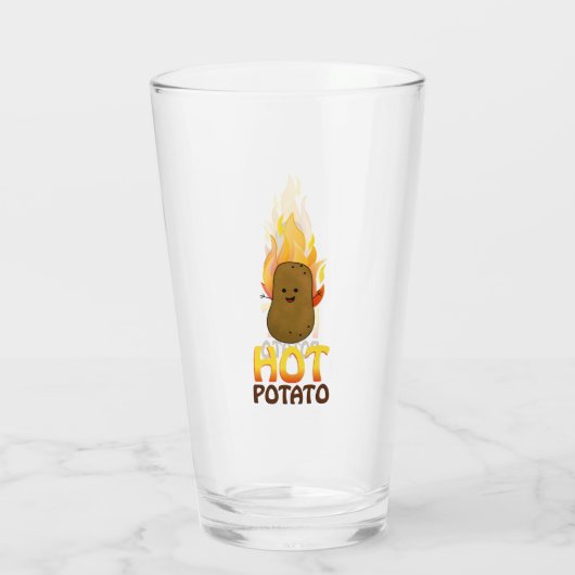 Hete Aardappel Glas (Achterkant)