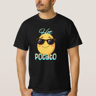 hete aardappel   Grappige aardappelpun T-shirt