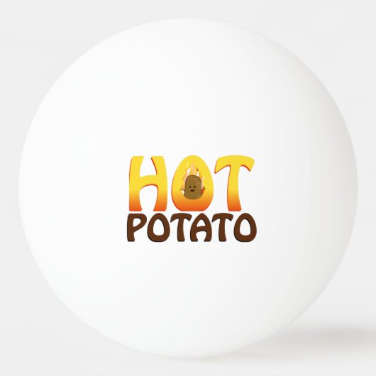 Hete Aardappel Pingpongbal (Voorkant)