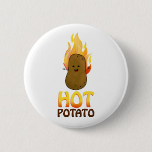 Hete Aardappel Ronde Button 5,7 Cm