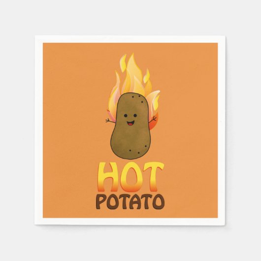 Hete Aardappel Servet (Voorkant)