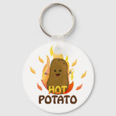 hete aardappel sleutelhanger (Voorkant)