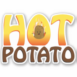 Hete Aardappel Sticker