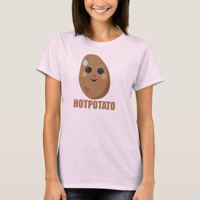 Hete aardappel! t-shirt (Voorkant)