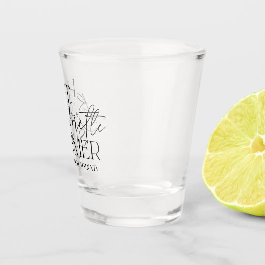 Hete Bachelorette Zomer Aangepaste Bachelorette Fe Shot Glas (Rechts)