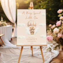 Hete Ballon Teddy Bear Welkomstbord Schuimbord