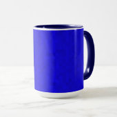 Hete Blauwe Mozaïek Tegels, Mok (Voorkant rechts)