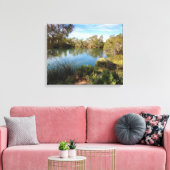Hete bronnen in de woestijn canvas print (Insitu (Woonkamer))