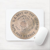 hete bronnen US Dept Of The Interior Cadeaus Kledi Muismat (Met muis)
