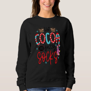 Hete cacao en fuzzy sokken trui