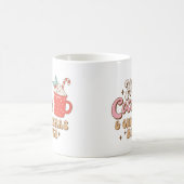 Hete Cacao en Kerstmisfilms Retro Koffiemok (Center)