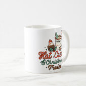 Hete Cacao en Kerstmisfilms Retro Koffiemok (Voorkant rechts)