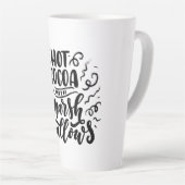 Hete cacao en Marshmallows Latte Mok (Rechterhoek)