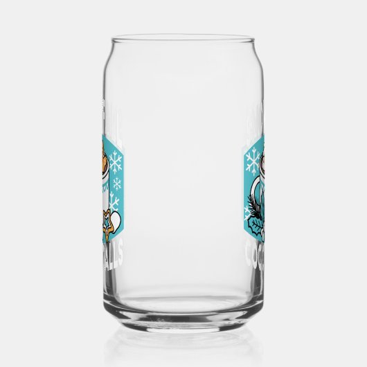 Hete cacao en wintercharme - Snow Herfst Cocoa Cal Blikvorm Glas (Rechts)