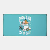 Hete cacao en wintercharme - Snow Herfst Cocoa Cal Bureaumat (Voorkant)