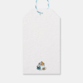 Hete cacao en wintercharme - Snow Herfst Cocoa Cal Cadeaulabel (Achterkant)