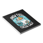 Hete cacao en wintercharme - Snow Herfst Cocoa Cal Notitieblok (Schuin)