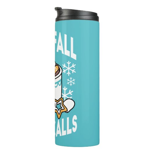 Hete cacao en wintercharme - Snow Herfst Cocoa Cal Thermosbeker (Geroteerd rechts)