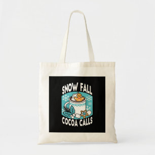 Hete cacao en wintercharme - Snow Herfst Cocoa Cal Tote Bag