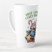 Hete Cacao & Gezellige Feestdagen Latte Mok (Linkerhoek)