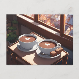 Hete cacao, Postkruising Briefkaart