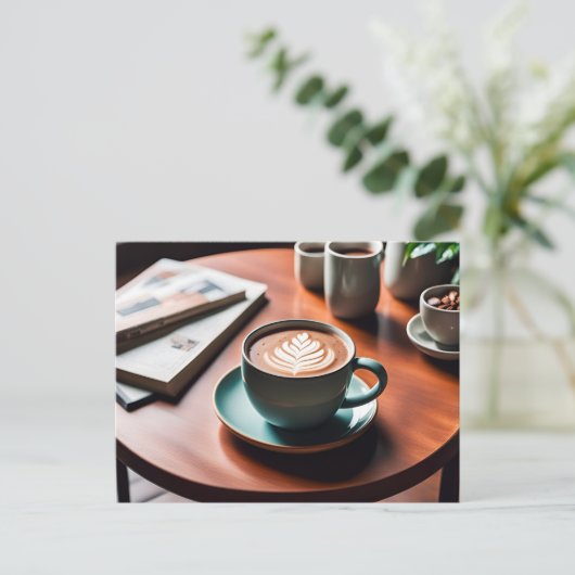 Hete cacao, Postkruising Briefkaart (Staand voorkant)