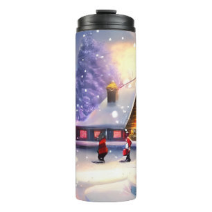 Hete cacao tijd! thermosbeker