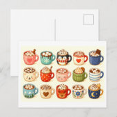 Hete Cacaocollectie Briefkaart (Voorkant / Achterkant)