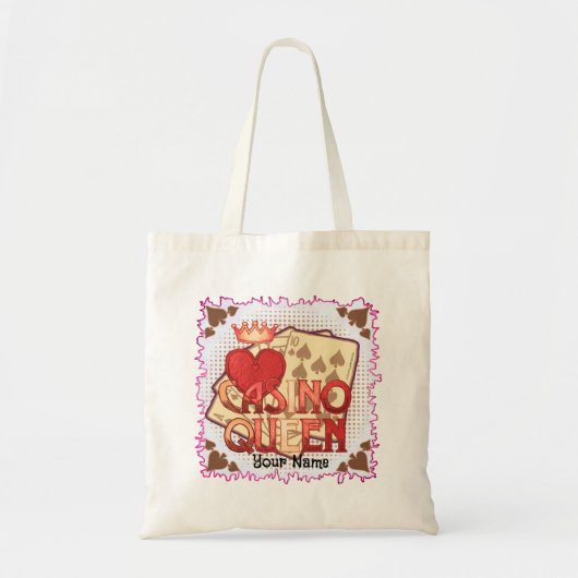 Hete Casino Koningin Tote Bag (Voorkant)