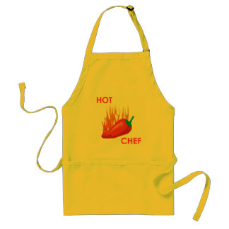 hete chef-kok-proen standaard schort