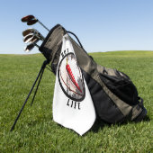 hete chilileven golfhanddoek (Groen)