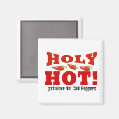 hete chilipepers magneet (Voorkant / Achterkant)