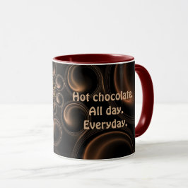 Hete chocolade de hele dag door Mok