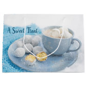 Hete chocolade en behandelingen groot cadeauzakje (Voorkant)