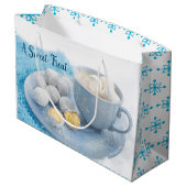 Hete chocolade en behandelingen groot cadeauzakje (Achterkant Gekanteld)