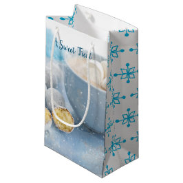 Hete chocolade en behandelingen klein cadeauzakje