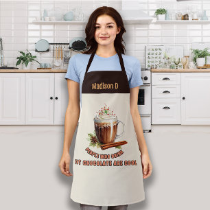 Hete Chocolade Koele Mensen Schort