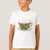 Hete chocolade met Marshmallows T-shirt (Voorkant)