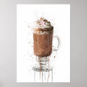 Hete Chocolade Poster (Voorkant)