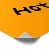 Hete chocolade poster (Hoek)