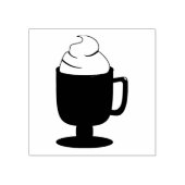 Hete Chocolade Rubberstempel (Afrduk)