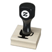 Hete Chocolade Rubberstempel (Stempel)
