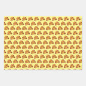 Hete Diggity Dog! Corndog Pigs in a Blanket Hotdog Inpakpapier Vel (Voorkant)